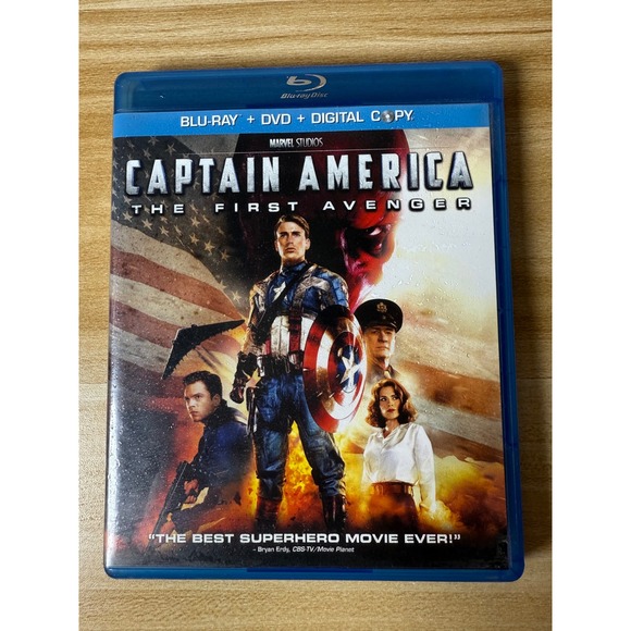 Marvel Studios Other - Captain America: The First Avenger (Blu-ray + DVD + Digital Copy)